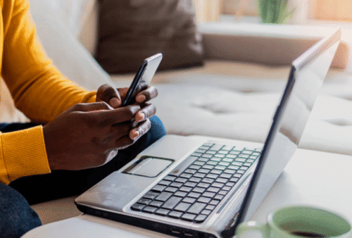 Modern web design dashboard with client communication tools